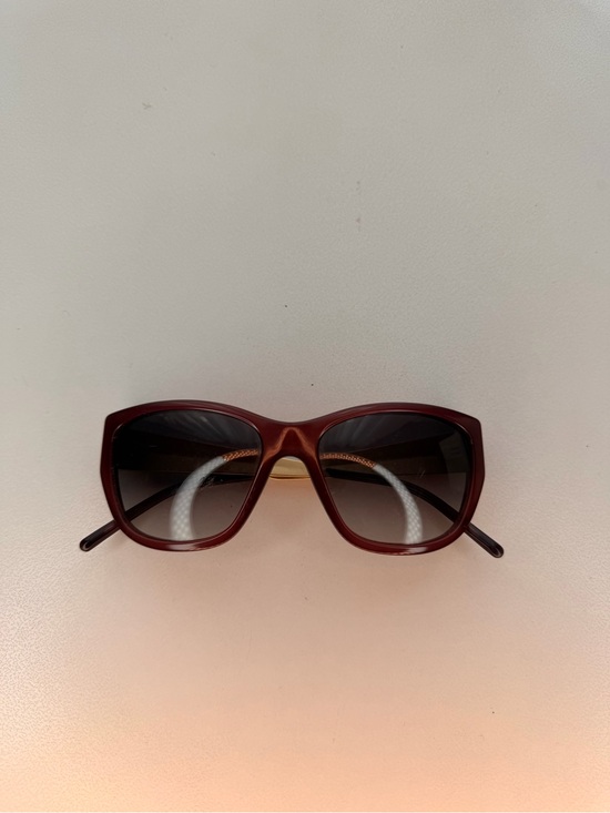 Burberry Accessories - Burberry Burgundy Cat-Eye Sunglasses